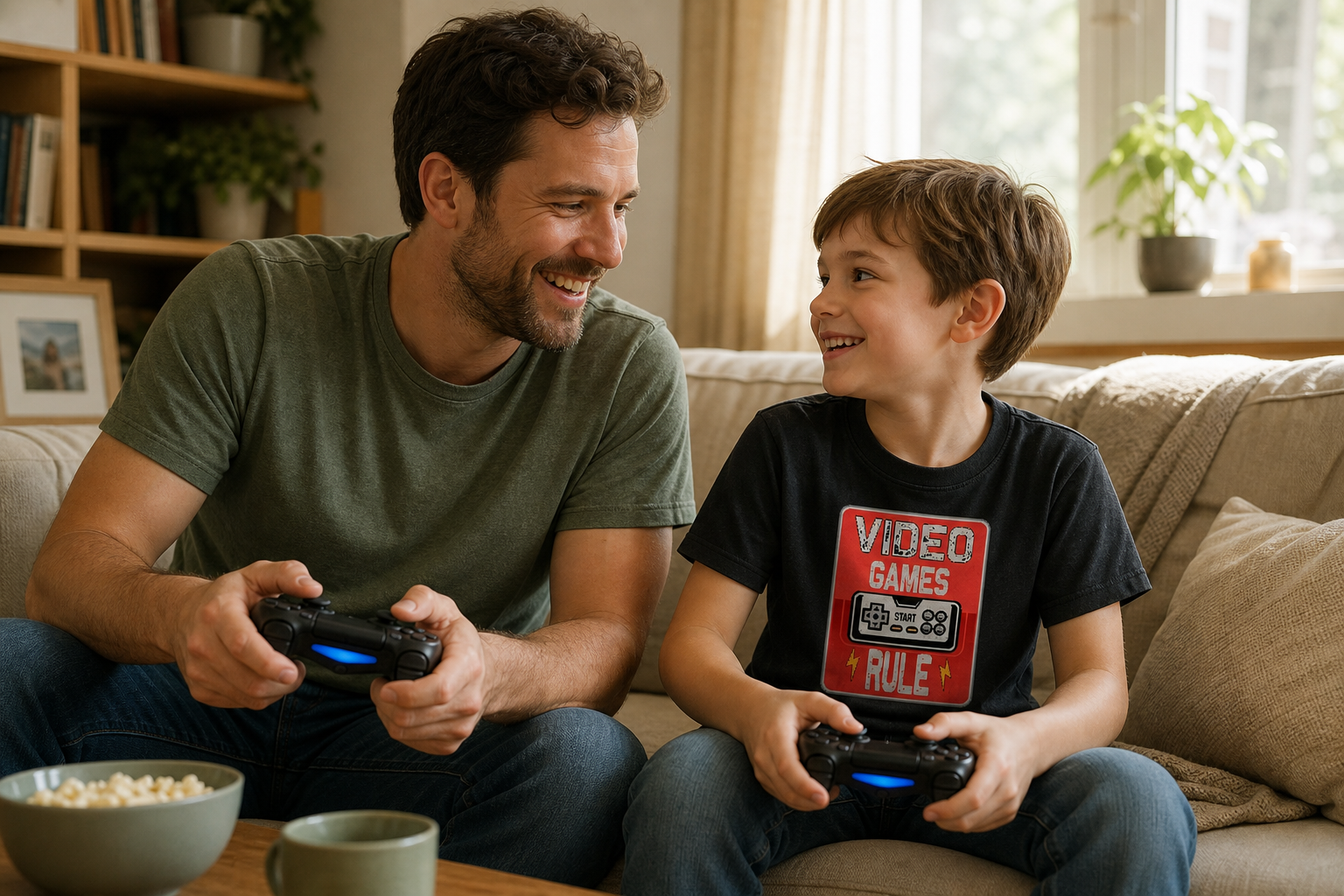 Video Games Rule gaming merch lifestyle photo